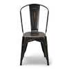 Atlas Commercial Products Titan Series™ Industrial Metal Chair, Distressed Bronze MSC9DBRZ
